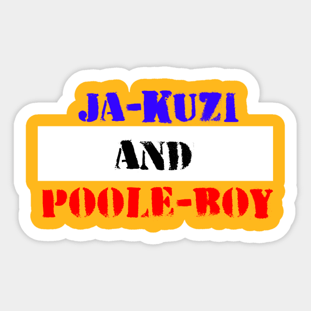 Poole Boy & Ja-Kuzi Sticker by Pet-A-Game